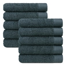 SHIRAZ 飯店毛巾 170g 40支精梳棉, 深藍綠色, 10個