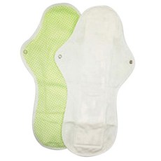 Dan-O 防水蝶翼型棉質衛生棉, 2入, 1套, 夜用