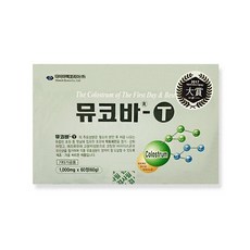 다이아텍코리아 뮤코바 T 영양제, 1개, 60정