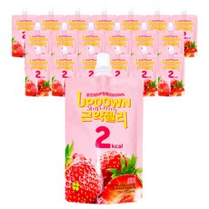 Doturak 草莓口味蒟蒻果凍飲, 150ml, 20包