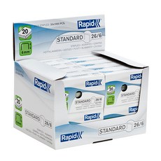 Rapid 標準釘書針 1000p, 33針號, 20個