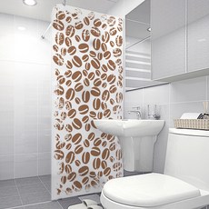 Design Soopul 北歐風格無膠靜電淋浴窗貼, NVSW 105