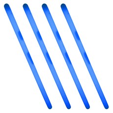 LivingDA 夜光棒 35cm, 藍色, 4個