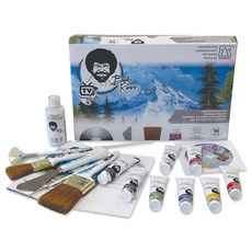 BobRoss 油畫大師套組, 8 種顏色