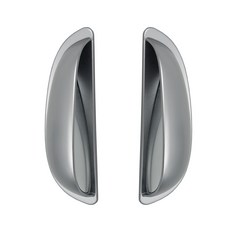 삼에스 차량용 뒷좌석 안전 보조미러 실버 운전석 + 보조석, 모든차량, 1세트 자동차용품/익스테리어 반품 최저가 18,210원