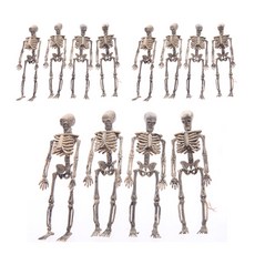 Party09 裝飾骷髏 4入, 象牙白, 3套