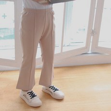 YEROOYENA 孩童素色靴型褲