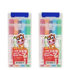 BlueMato 12色水彩筆 WCP001, 隨機發貨, 2個