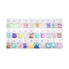 아트니즘 슬라임 팔찌 공예품 재료 비즈 베스트박스, 30개, 랜덤발송