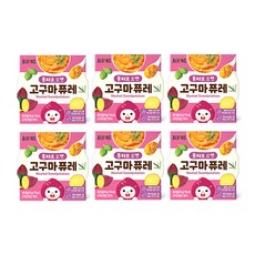 ALVINS 愛彬思 穀物泥, 地瓜口味, 90g, 6入