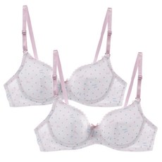 Scoxx 少女圓點圖案內衣 GSB-1336 2入