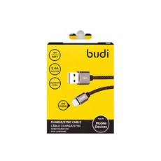 budi 手機高速充電線 3m Lightning 8pin, 混合色, 1個