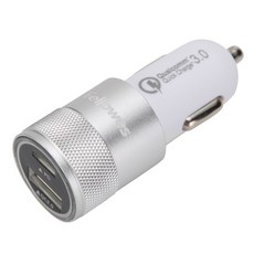 펠로우즈 차량용 PD + QC3.0 듀얼 포트 고속 충전기, 1개