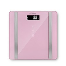 핏코치 7가지 신체 데이터 BMI 측정 체지방 체중계, FSC10, 핑크, 1개