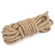 J&C 工藝用黃麻繩 12mm, 單一顏色, 10m