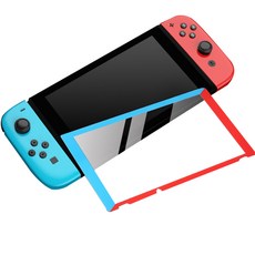 任天堂 Switch 螢幕保護貼 B-3 THE RED AND BLUE, 單品, 1個