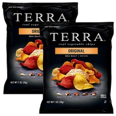 TERRA 經典海鹽綜合蔬果薯片, 141g, 2包