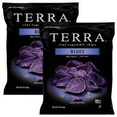 TERRA 海鹽藍色洋芋片, 141g, 2包
