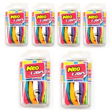 NEOTEX 粉彩綜合盒裝氣球 9入組, 白色, 玫瑰色, 蜜桃色, 檸檬色, 黃色, 丁香紫, 萊姆綠, 藍綠色, 棕色, 6套