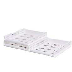 BONOHOUSE 滑動式階梯收納籃, 單一顏色, 3個