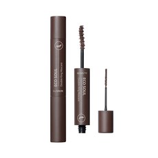 더샘 에코 소울 더블킹 마스카라 1STEP 6ml + 2STEP 2.5ml, 02 브라운, 1개