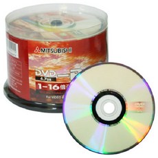 MITSUBISHI 三菱鉛筆 DVD-R 16x CD 50p