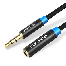 VEnTIOn 威迅 無氧 3.5mm 立體聲 AUX 延長線 3m, 單一商品, 混合色, 1個