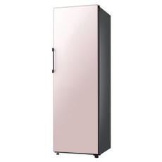 삼성전자 비스포크 키친핏 1도어 냉장고 380L 방문설치, RR39R760532, Glam Pink