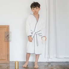 JOY MULTI 孩童基本款沙灘綁帶長袍