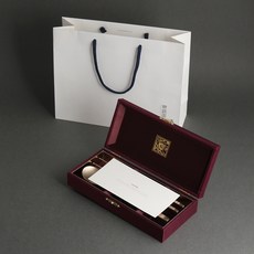 Inspoon 雙喜方字鍮器湯筷套組, 1套, 湯匙 + 筷子, 1套組