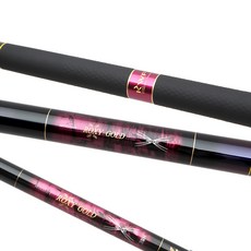 KWF Roxy Gold 淡水釣魚竿 34 槽, 混色