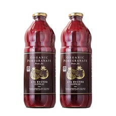 Organic Maru 石榴汁, 1L, 2瓶