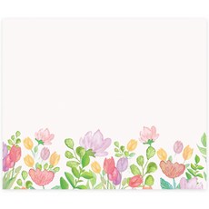 Donna&deco 惠特尼浪漫花卉方形便條貼紙 6 x 5 cm 010, 120個, 混合色