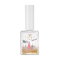 Gracia Japan 聖誕系列亮粉指甲油, JBIG-012, 1個, 11ml