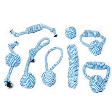 NYANGGEULDAENGGEUL 8套8種類型, 藍色 + 白色, 1套