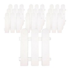 푸르네오 조립식 둥근울타리 25cm x 10p, 화이트
