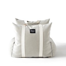 펫토 클린펫 릴렉스 강아지 고양이 카시트 미디움, 라이트그레이, 1개