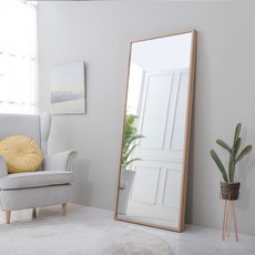 우드리퍼블릭 비산방지 안전 전신거울, 오크