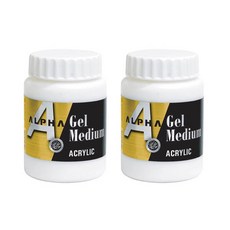 ALPHA COLORS 黃金凝膠中號 2p, 500毫升, 1 種顏色