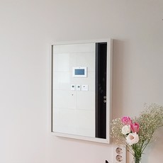 WOOD REPUBLIC Wella 美容壁鏡, 白色