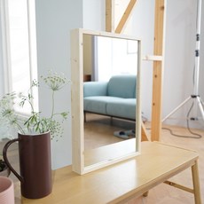 WOOD REPUBLIC Wella 美容壁鏡, 雲杉木