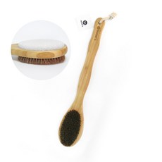 BUUB'S 頂級雙向沐浴身體刷 BSSB006, 混合色, 1個, 1入