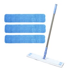 A-Clean Pusher Cleaner 白色+天空大號60cm+吹紗墊藍色3p套裝, 1套