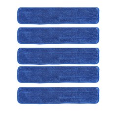 aclean 拖把用藍色高級環狀抹布 5入, 5個