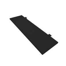 CASAMARU 梯形收納板置物架 黑色, 1入