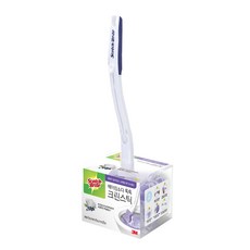 3M Scotch-Brite 百利 拋棄式可替換馬桶刷+替換刷頭 4入組, 混色, 1組