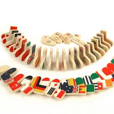 BRAINSOOP 嬰多米諾骨牌 42p, 混色