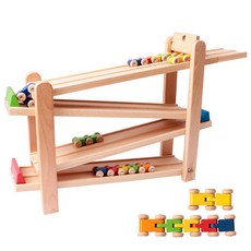 腦森林賽車遊戲火車和汽車玩具套裝, 混色