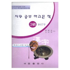 자꾸 공부 하고픈 책 3급 1817자 모의고사 문제집, 어문출판사