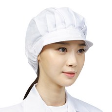 TEAM COOK 基本衛生帽 TSCF-103 FREE, 白色, 5個